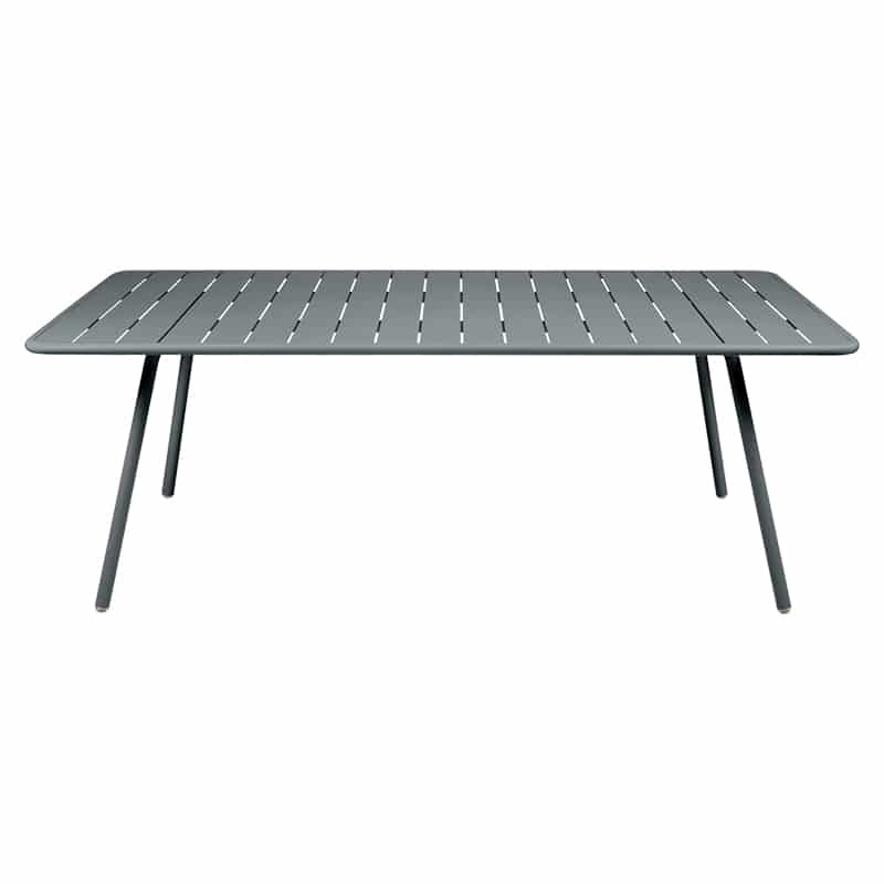 Luxembourg aluminium table 207 x 100