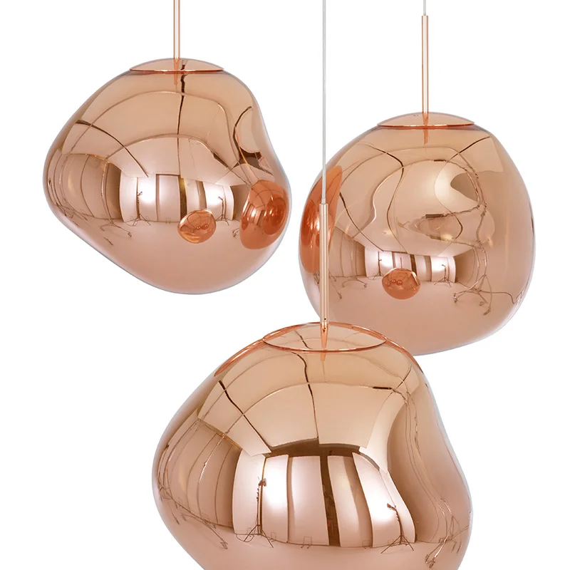 Melt LED hanglamp - Copper