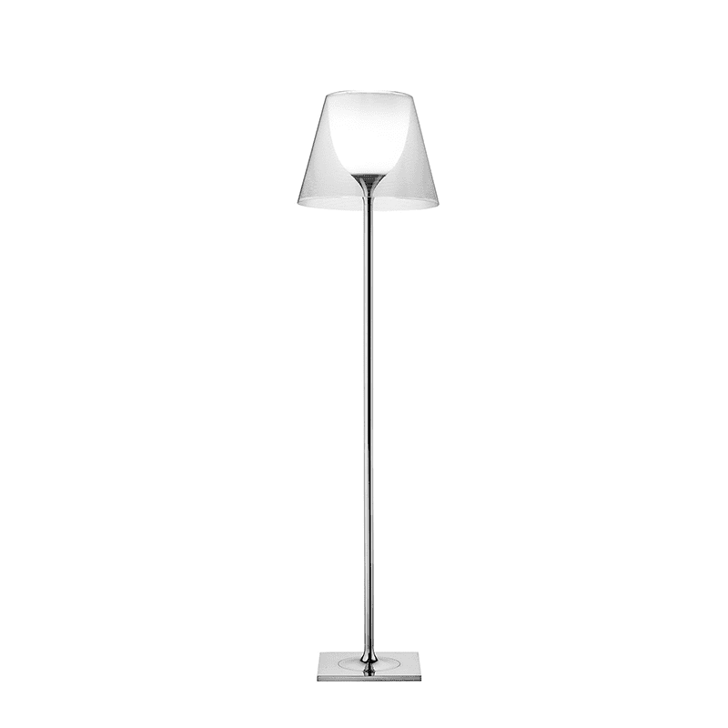 Ktribe F2 dim vloerlamp - Cromo/trasparente