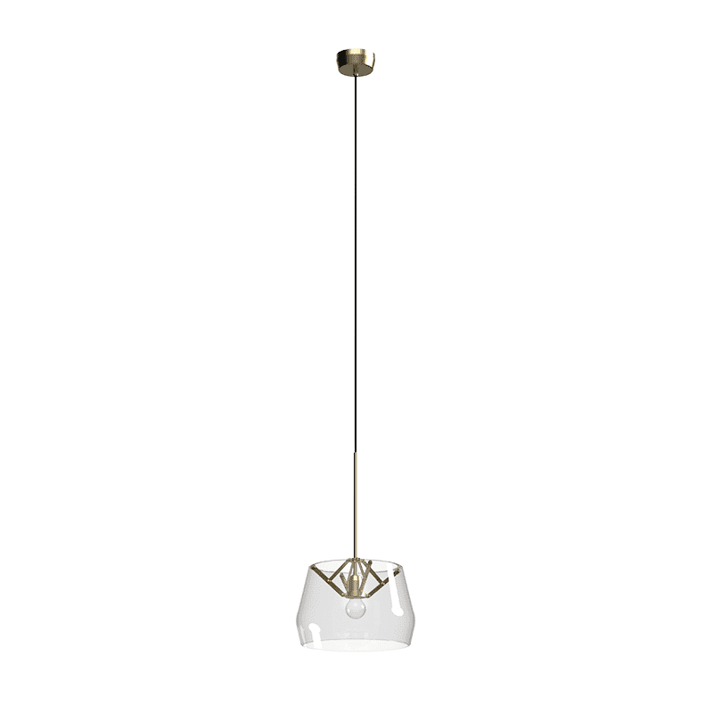 Atlas d350 hanglamp glass - Neutral grey