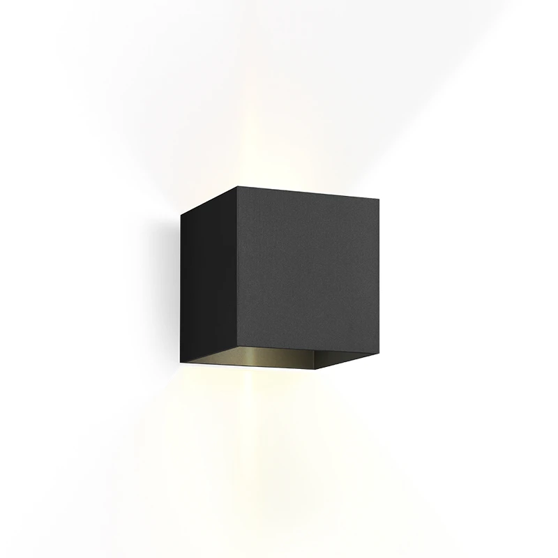 Box 2.0 LED wandlamp  (2700K phase-cut dim) - Black