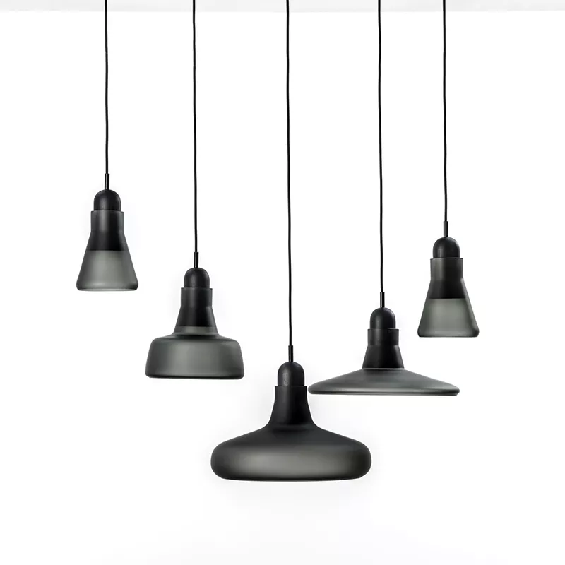 Shadows PC891 set free hanglamp - Stained black