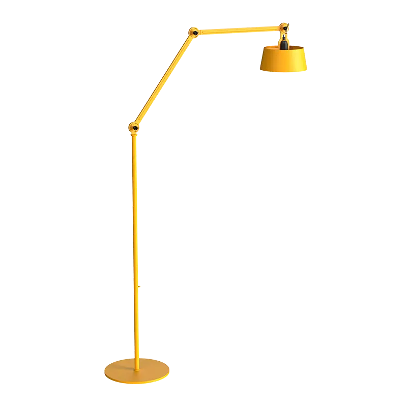 Bolt 2arm vloerlamp long upperfit - Sunny yellow