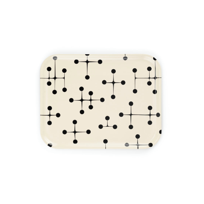 Classic Tray L - Dot Pattern - Light