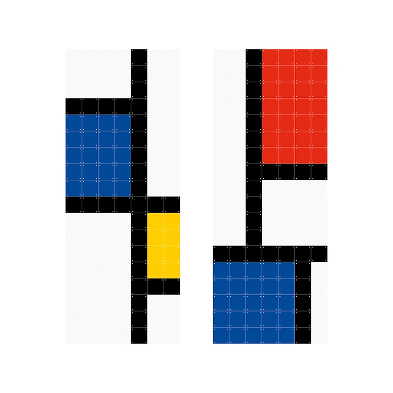 Mondriaan pixel