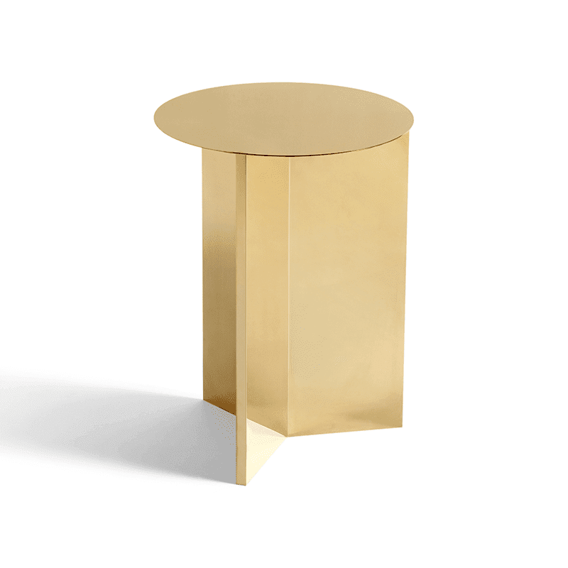 Slit Table Round High 35 x H47 cm