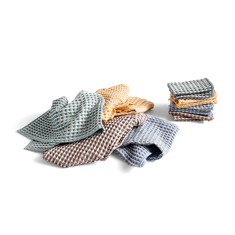 Twist Dish Cloth and Towel - Egg yolk