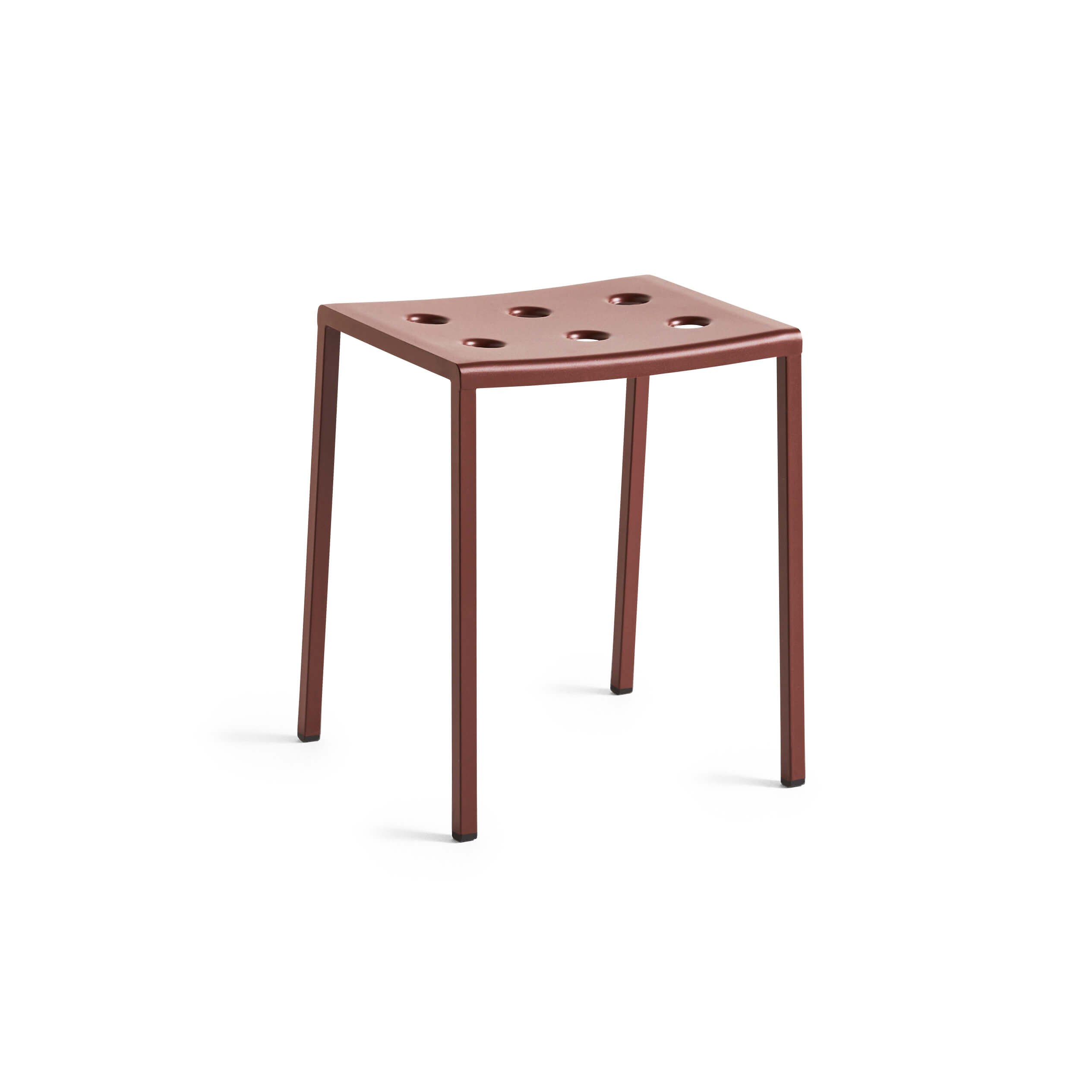 Balcony stool - Iron red