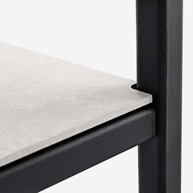 Vipp 476 rack extension, tall - Ceramic
