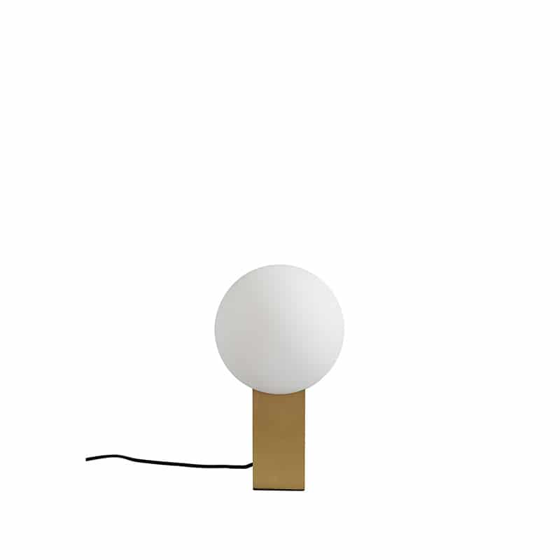 Hoop table lamp - Brass