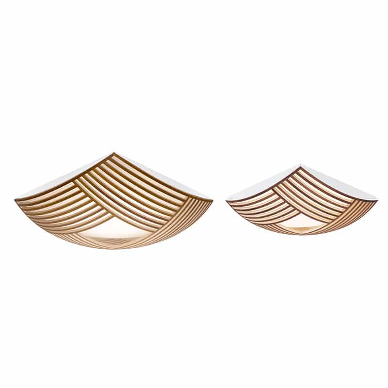 Kuulto 9100 plafondlamp - Walnut