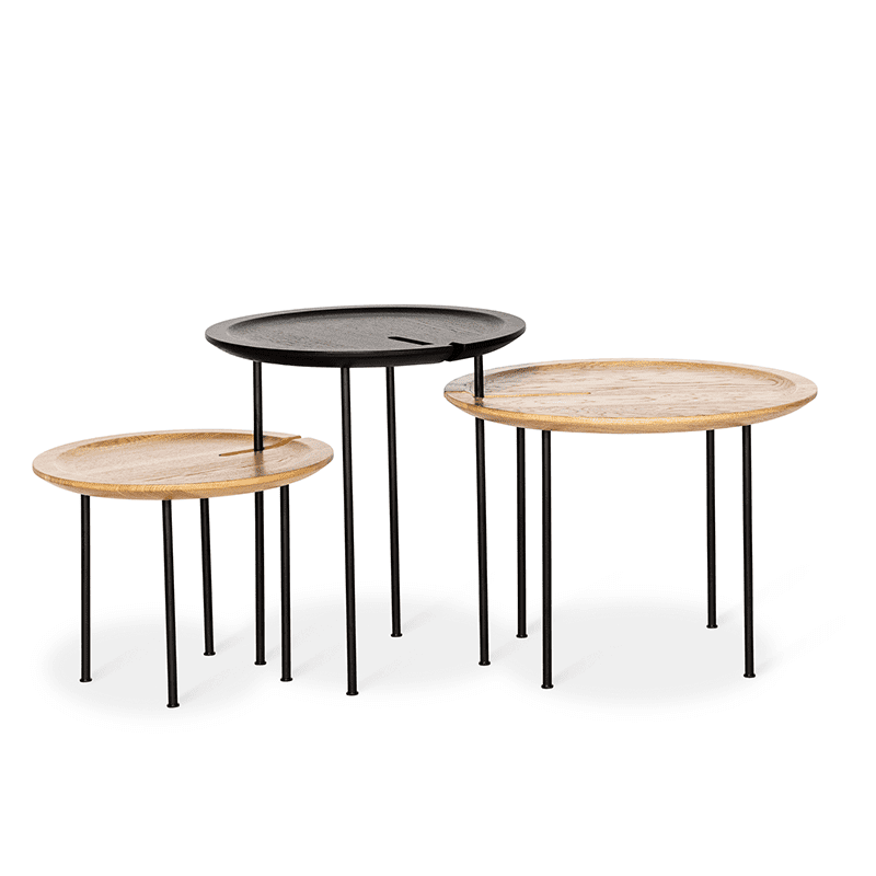 Confetti bijzettafel 39 - Oak Natural