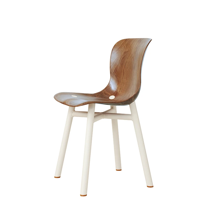 Wendela chair - White frame/light seat