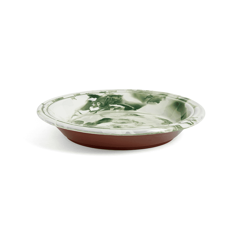 Swirl Bowl - Green
