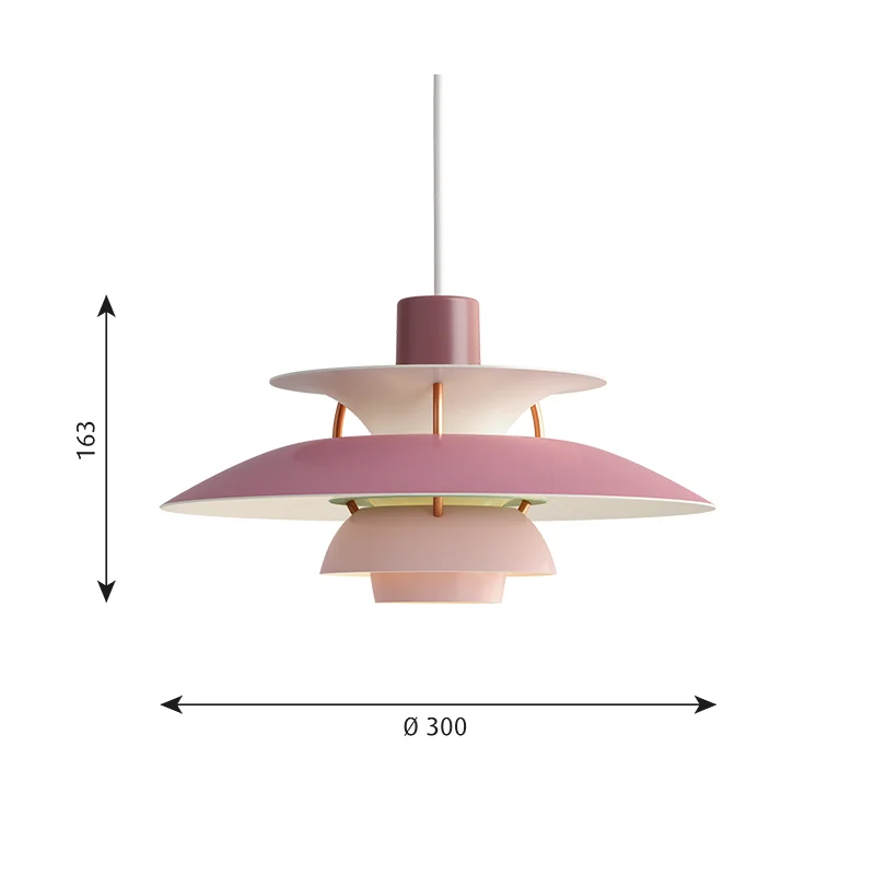 PH5 Mini hanglamp - Hues of Rose