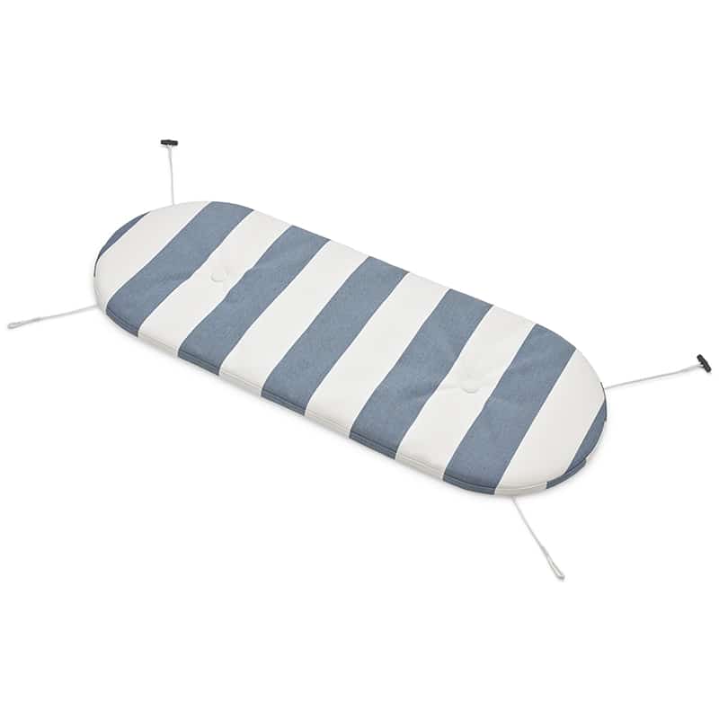 Toni bankski pillow - Stripe ocean blue