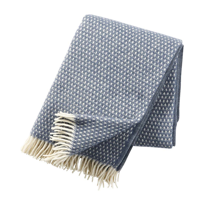 Knut plaid - Smokey blue