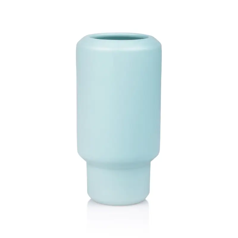Fumario ceramic vase small - Minty haze