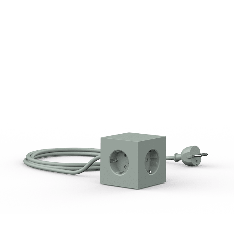 Square 1 USB & Magnet - Oak Green