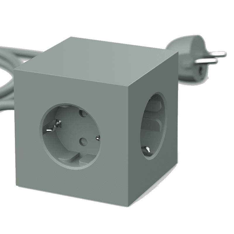 Square 1 USB & Magnet - Oak Green