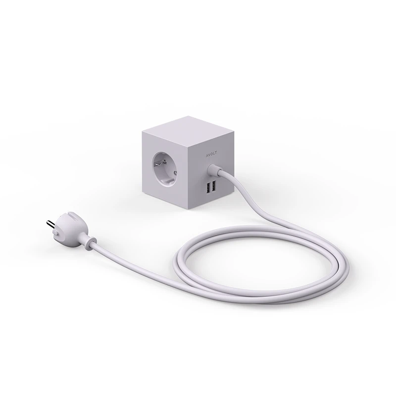 Square 1 USB & Magnet - Gotland Grey