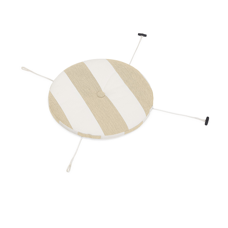 Toni chair pillow - Stripe sandy beige