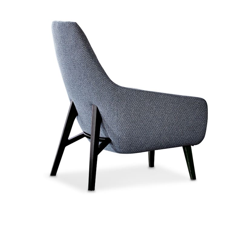 Enzo fauteuil - Houten poot