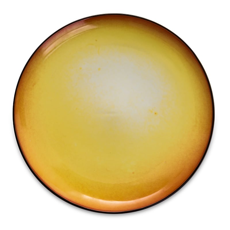 Cosmic diner porcelain plate - Sun Cosmic diner porcelain plate - Sun