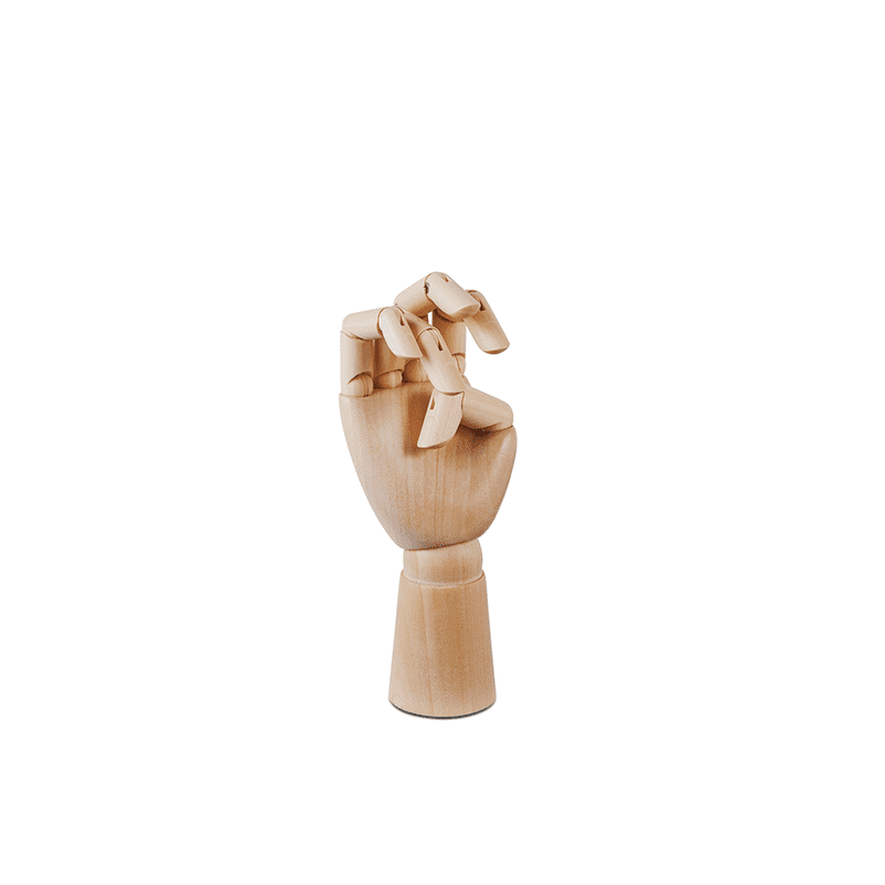 Wooden Hand S - Untreated