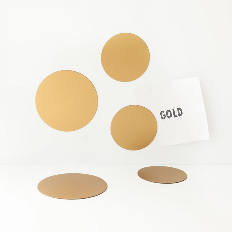 Magneten - Cirkel gold