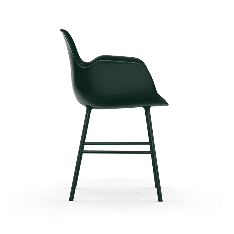 Form Armchair Green/Black