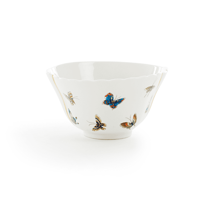 Kintsugi-n'2 fruit bowl in porcelain