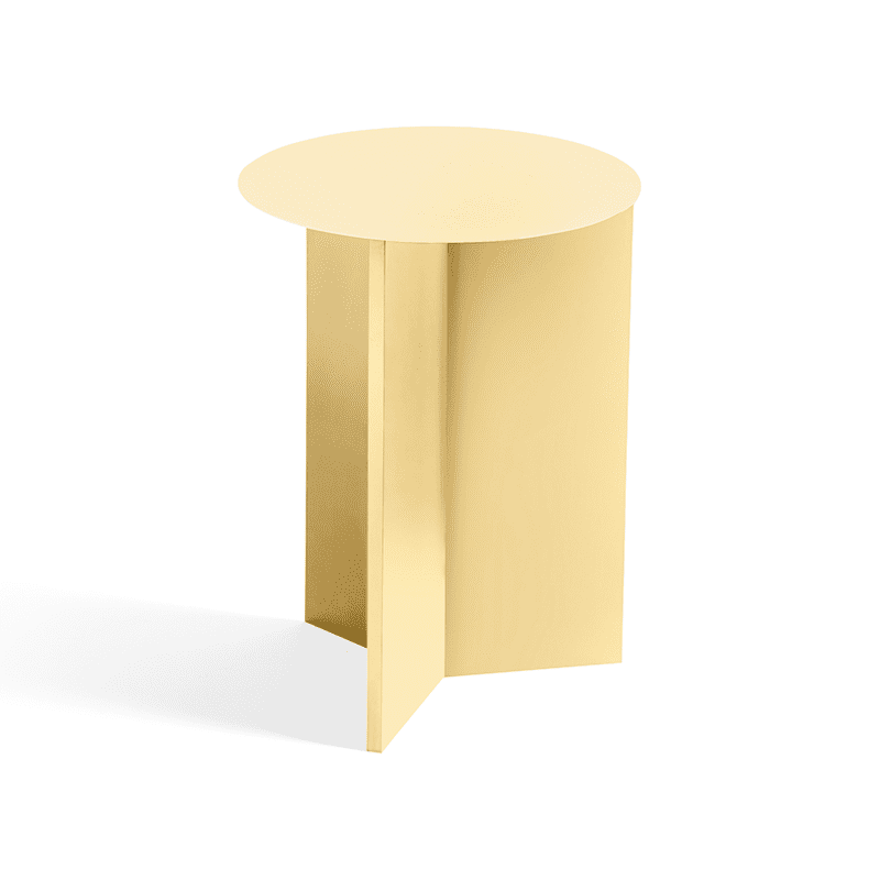 Slit Table Round High 35 x H47 cm