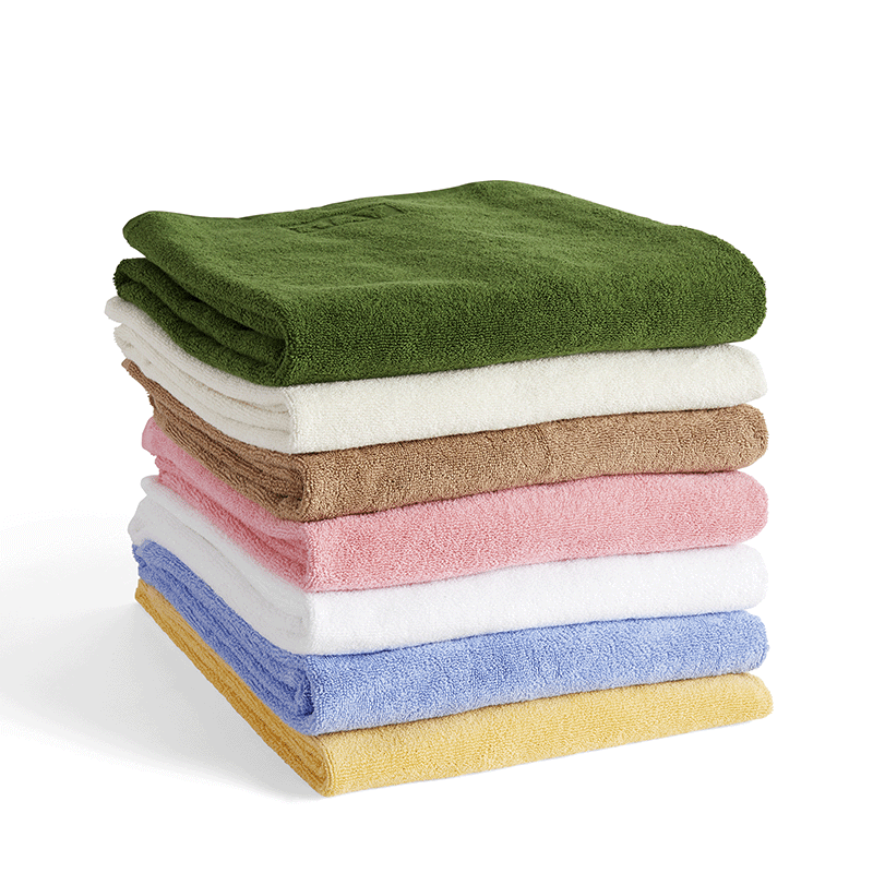 Mono bath towel - Cream