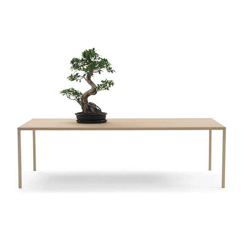 Slim eetkamertafel 210 x 90 cm