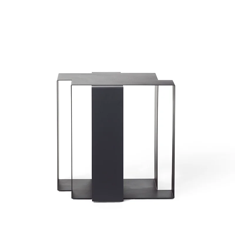Shifted Square sidetable - Dark Grey