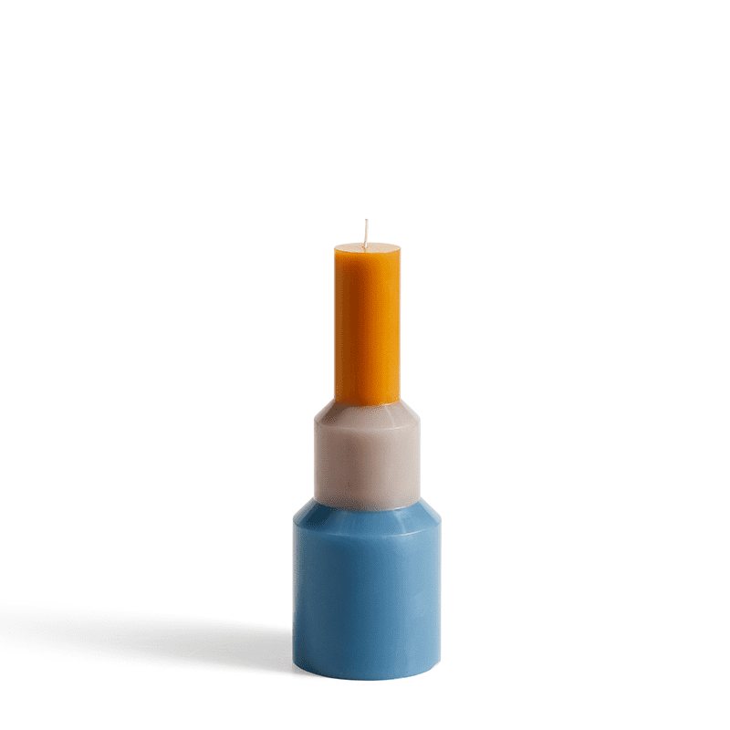 Pillar Candle M - Blue