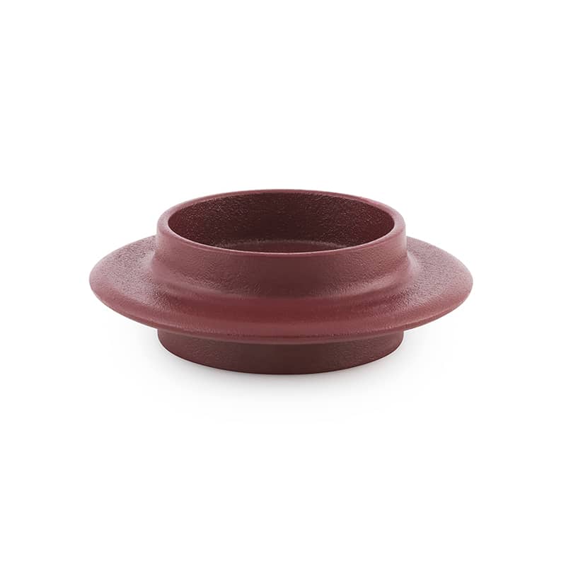 Heima Block Candle Holder - Dark Red