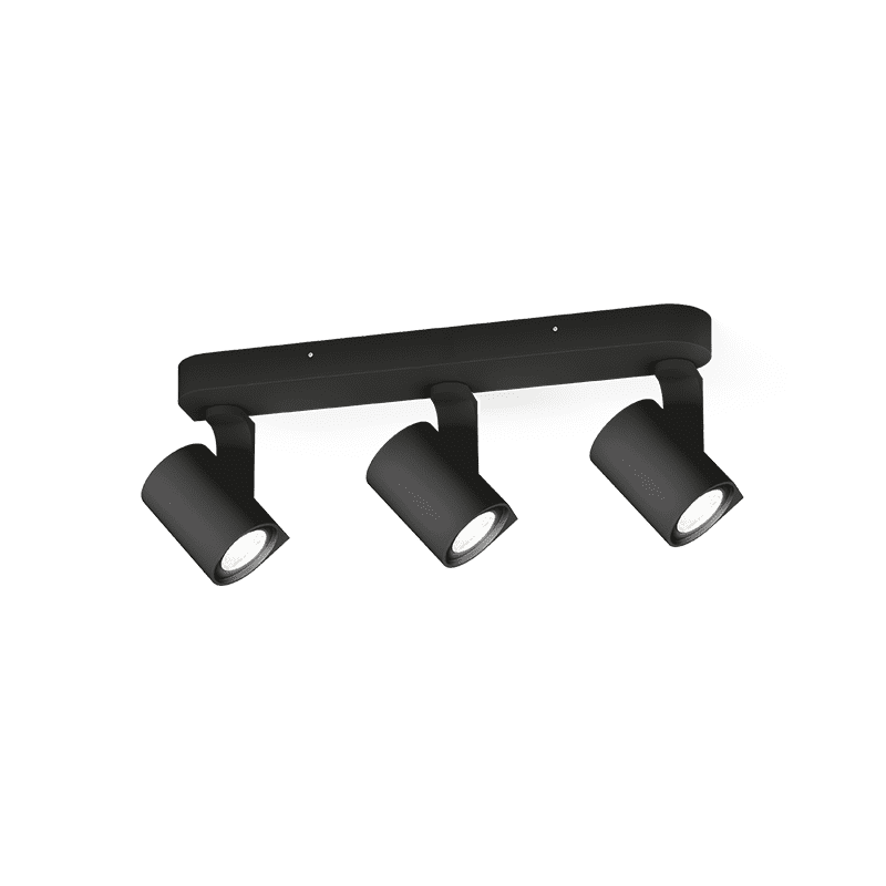 Sqube on base 3.0 PAR16 plafondspot - Black