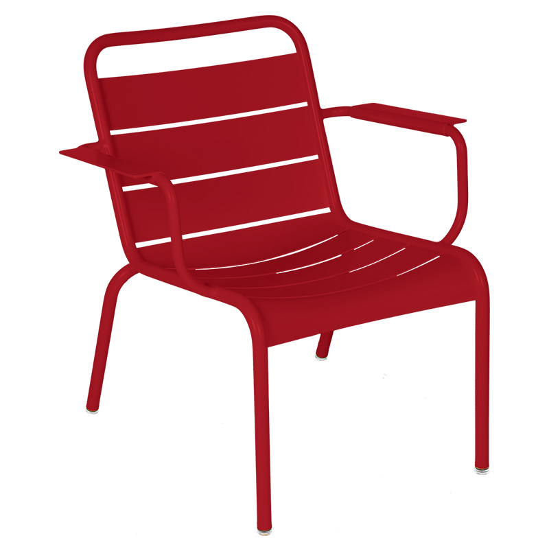 Luxembourg aluminium lounge armchair