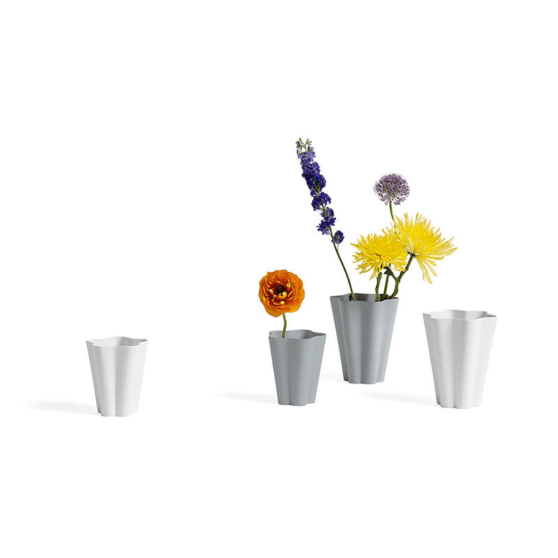 Iris Vase L - Grey