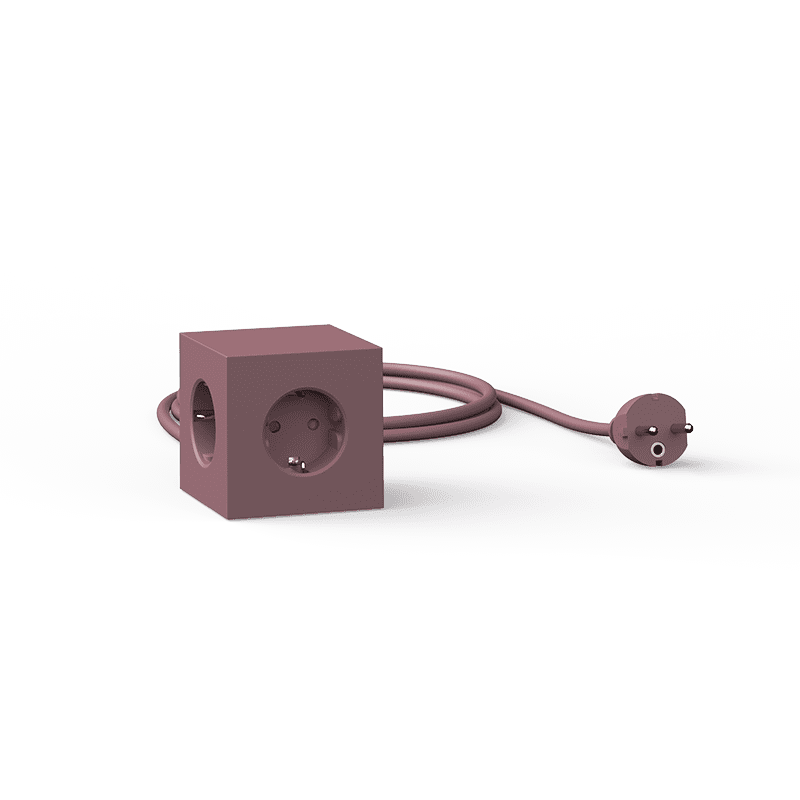 Square 1 USB & Magnet - Rusty Red
