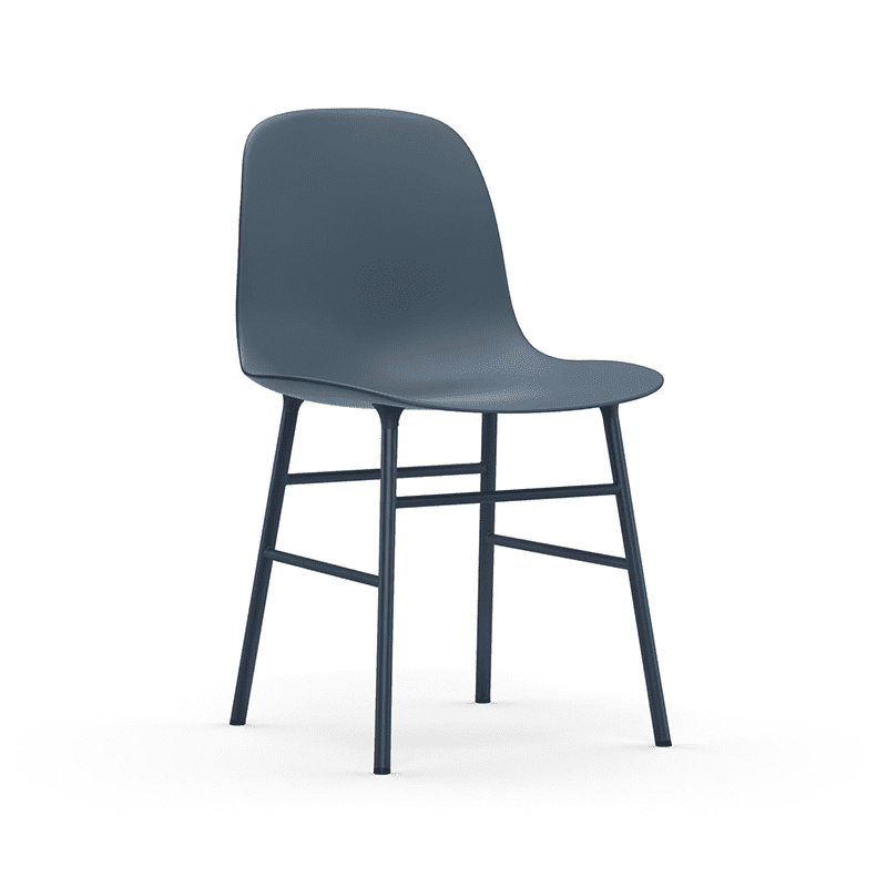 Form Chair Blue/Black