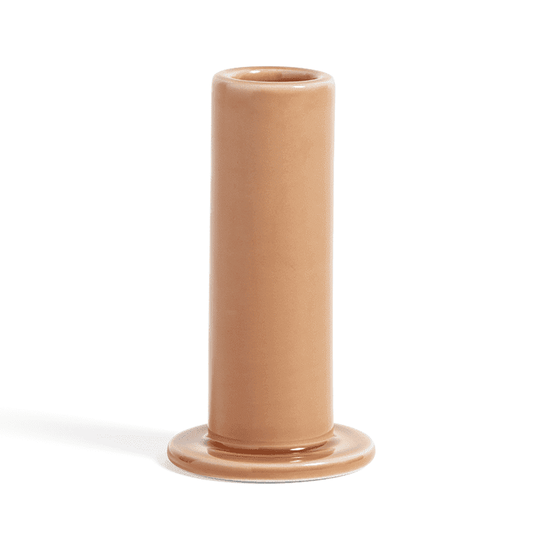 Tube Candleholder M - Peach