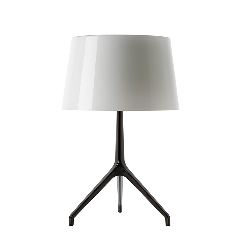 Lumiere XXS tafellamp - Cromo nero/bianco