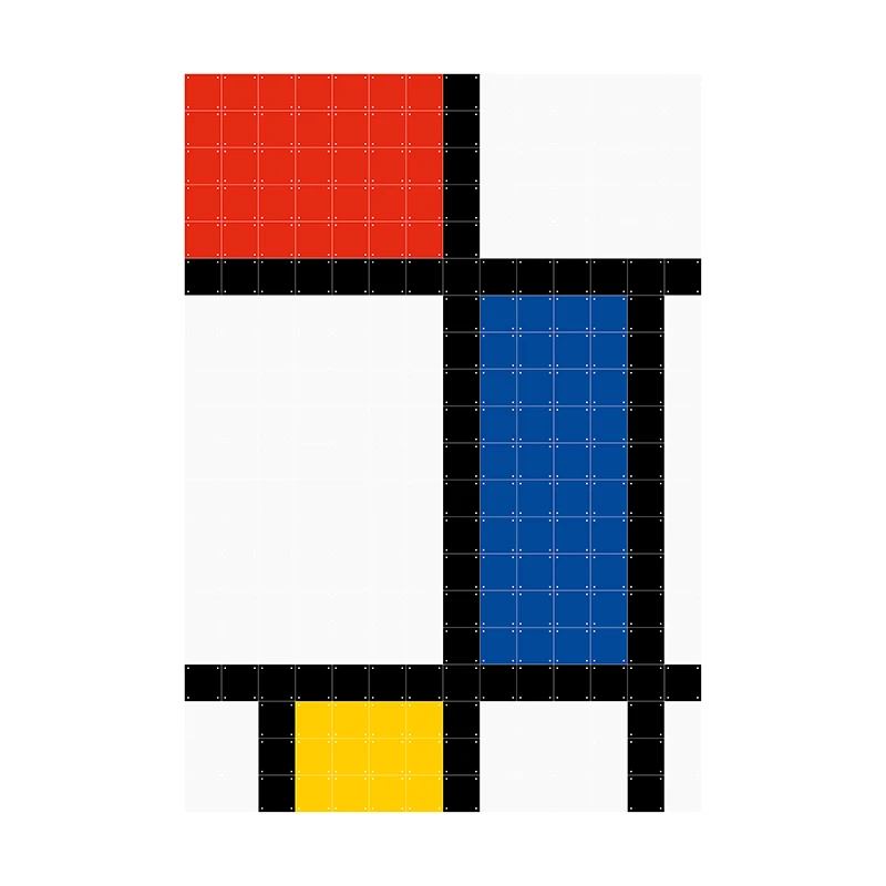 Mondriaan pixel