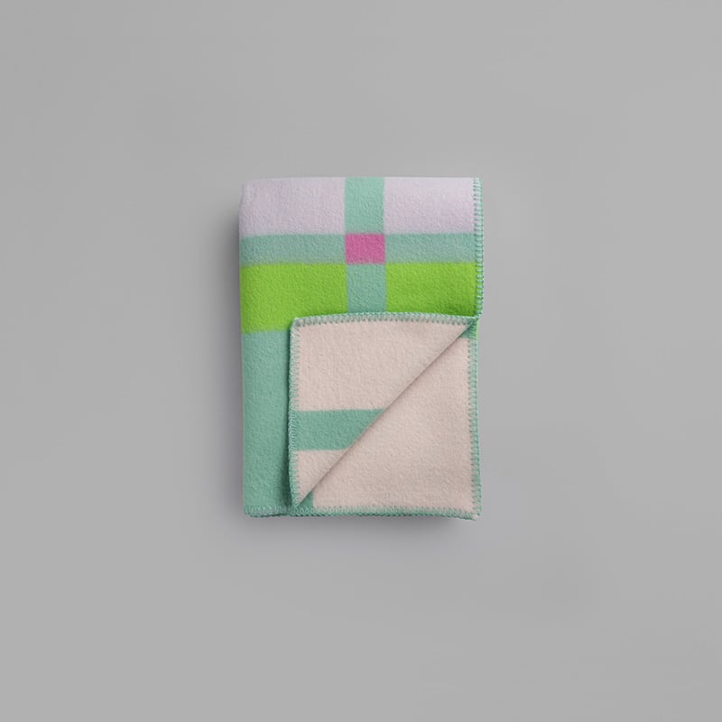 City large throw - Mint