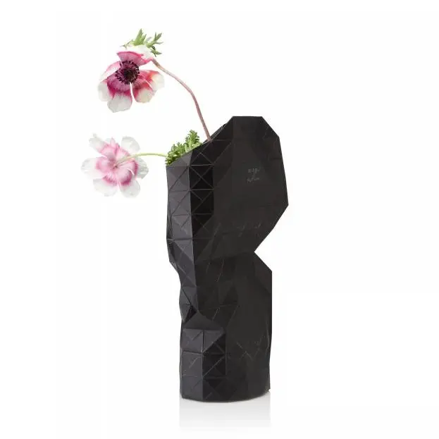 Paper Vase Cover Large - Black