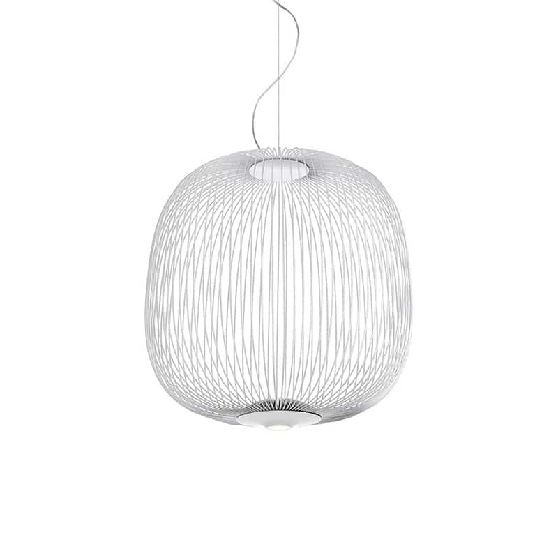 Spokes 2 hanglamp - Bianco