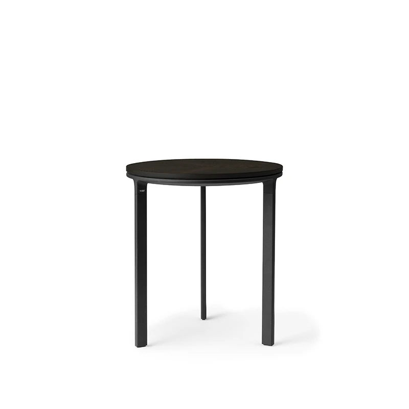 Vipp 421 side table, 40 cm - Dark oak veneer